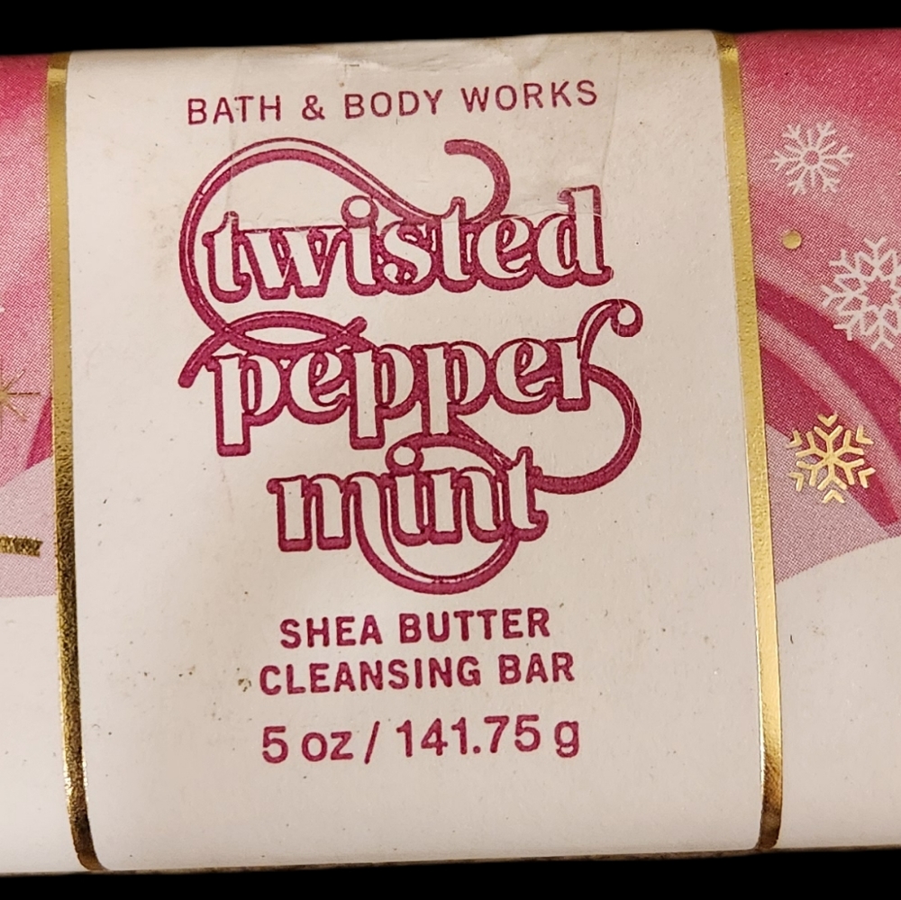 Twisted Peppermint Cleansing Bar